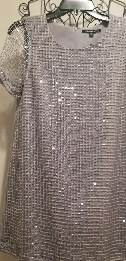 Mesh and Embellished /Blinged Dress GIANNI BINI